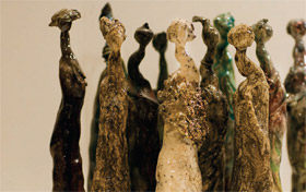 L"Almas", esculturas de la artista francesa Hélène Hiribarne © Alicia Cloeren (Texas, EE.UU.)