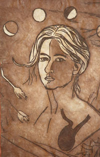 Leonora Carrington Autorretrato, (la posada del caballo del alba), 1937-1938 Óleo sobre tela 65 x 81.2 cm. rlazochica